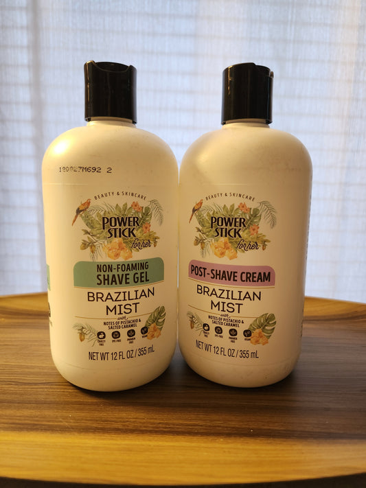 Brazilian Mist Shave Gel Combo Set