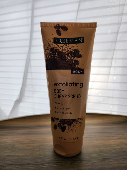 Freeman Body Sugar Scrub-Coffee