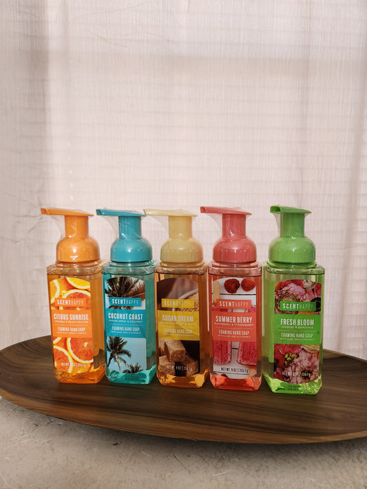 Scent Happy Foaming Hand Soap 5 pk